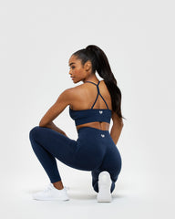 Define Seamless Racer Back Bra | Sapphire Blue