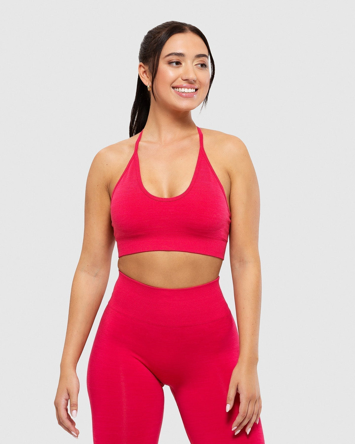 Define Seamless Racer Back Bra | Viva Magenta