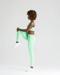 Power Seamless Leggings | Green Ash