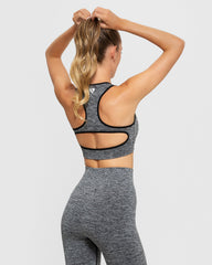 Move Seamless Sports Bra | Grey Marl