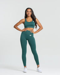 Power Seamless Leggings | Forest Green