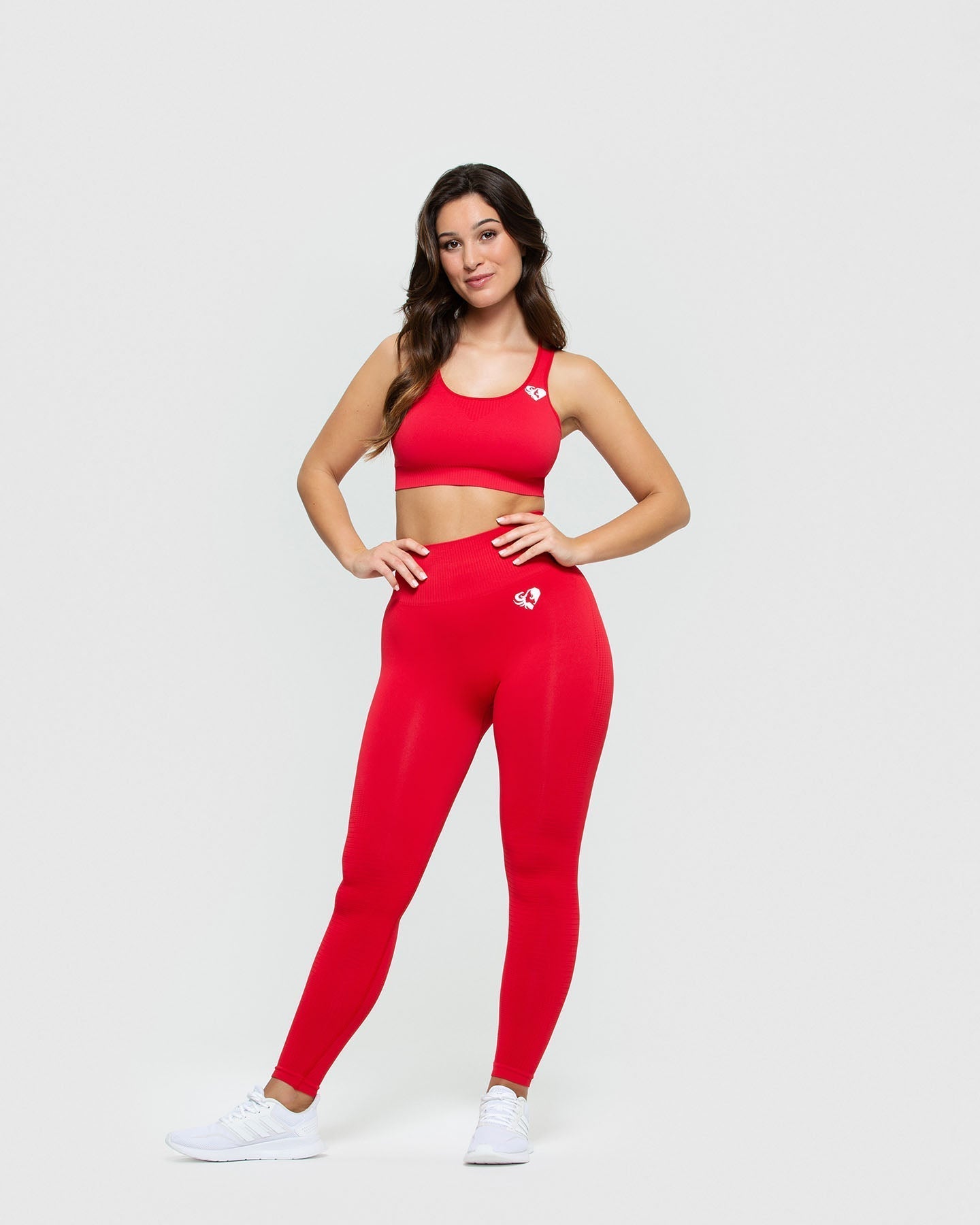 Power Seamless Leggings | Red